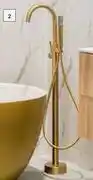 Builders Warehouse Lusso Reno Freestanding Bath Mixer & Hand Shower offer