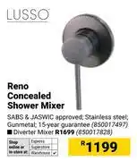 Builders Warehouse Lusso Reno Concealed Shower Mixer offer