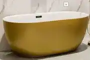 Builders Warehouse Lusso Zala 1435mm Freestanding Bath offer