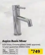 Builders Warehouse Builders Aspire Basin Mixer 850021505 offer