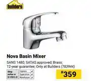 Builders Warehouse Builders Nova Basin Mixer 783944 offer