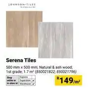 Builders Warehouse Serena Tiles-500mm x 500mm Per Sqm offer