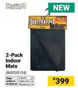 Builders Warehouse Dirttrapper 2 Pack Indoor Mats offer