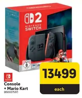 Makro Nintendo Switch Console + Mario Kart offer