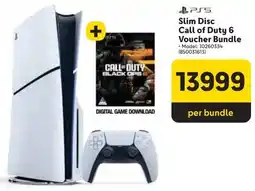 Makro PS5 Slim Disc Call of Duty 6 Voucher Bundle offer