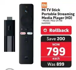 Makro Mi TV Stick Portable Streaming Media Player HD offer