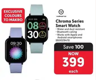 Makro Volkano Chroma Series Smart Watch offer
