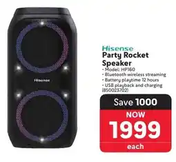 Makro Hisense Party Rocket Speaker offer