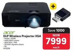 Makro Acer DLP Wireless Projector XGA offer