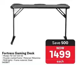 Makro Fortress Gaming Desk offer