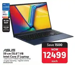 Makro ASUS 39cm 15.6" VB Intel Core i7 Laptop offer