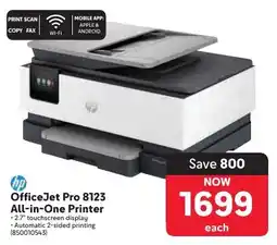 Makro HP OfficeJet Pro 8123 All-in-One Printer offer