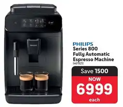 Makro PHILIPS Series 800 Fully Automatic Espresso Machine offer