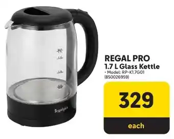 Makro Regal Pro Glass Kettle offer