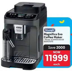 Makro DeLonghi Magnifica Evo Coffee Maker offer