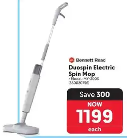 Makro Bennett Read Duospin Electric Spin Mop offer