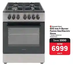 Makro Bennett Read 4-Burner Fusion Gas/ Electric Stove offer
