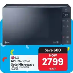 Makro LG NeoChef Solo Microwave offer