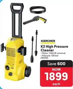 Makro KARCHER K2 High Pressure Cleaner offer