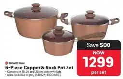 Makro Bennett Read Copper & Rock Pot Set offer