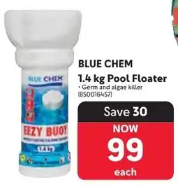 Makro BLUE CHEM Pool Floater offer