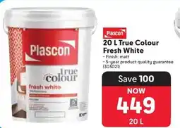 Makro Plascon True Colour Fresh White offer