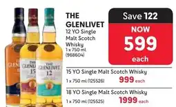 Makro THE GLENLIVET 12 YO Single Malt Scotch Whisky offer