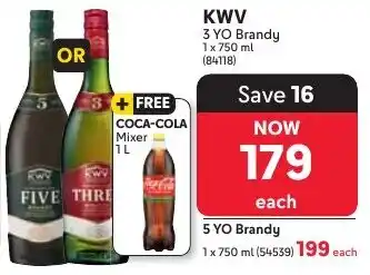 Makro KWV 3 YO Brandy offer