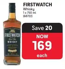 Makro FIRSTWATCH Whisky offer