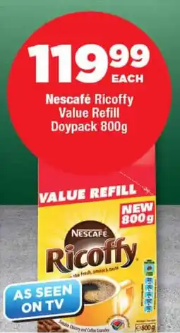 OK Foods Nescafé Ricoffy Value Refill Doypack offer