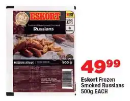 OK Foods Eskort Frozen Smoked Russians offer