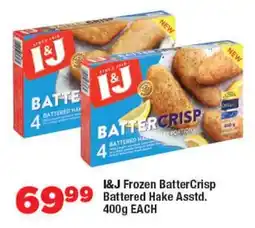 OK Foods I&J Frozen BatterCrisp Battered Hake Asstd. offer