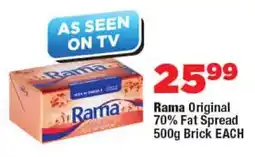 OK Foods Rama Original 70% Fat Spread Brick offer