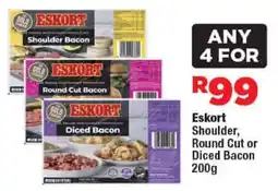 OK Foods Eskort Shoulder, Round Cut or Diced Bacon offer