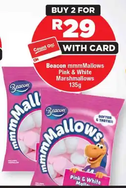 OK Foods Beacon mmmMallows Pink & White Marshmallows offer