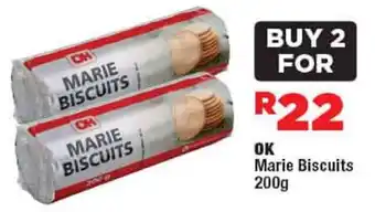 OK Foods OK Marie Biscuits offer