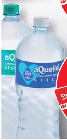 OK Foods aQuellé Still or Sparkling Water offer