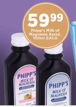 OK Foods Phipp's Milk of Magnesia Asstd. offer