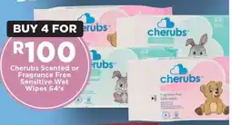 OK Foods Cherubs Scented or Fragrance Free Sensitive Wet Wipes offer