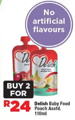 OK Foods Delish Baby Food Pouch Asstd. offer