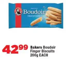 OK Foods Bakers Boudoir Finger Biscuits offer