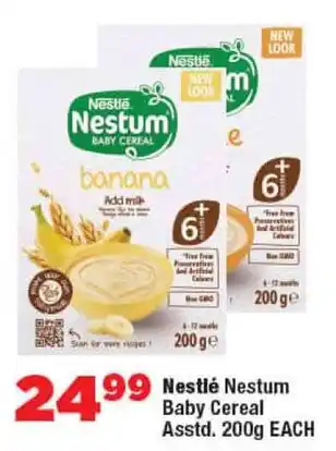 OK Foods Nestlé Nestum Baby Cereal Asstd. offer