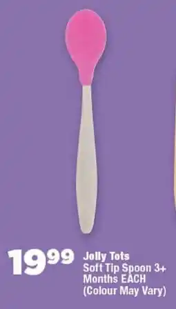 OK Foods Jolly Tots Soft Tip Spoon 3+ Months offer