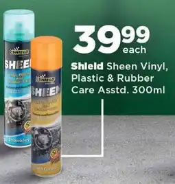 OK Foods Shield Sheen Vinyl, Plastic & Rubber Care Asstd. offer