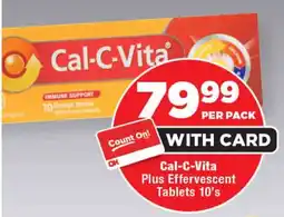 OK Foods Cal-C-Vita Plus Effervescent Tablets offer