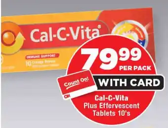 OK Foods Cal-C-Vita Plus Effervescent Tablets offer