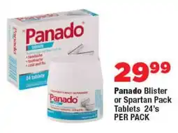 OK Foods Panado Blister or Spartan Pack Tablets offer