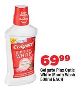 OK Foods Colgate Plax Optic White Mouth Wash offer
