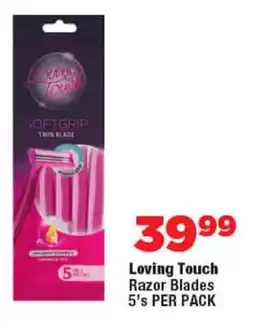 OK Foods Loving Touch Razor Blades offer