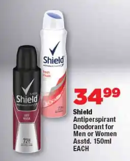 OK Foods Shield Antiperspirant Deodorant for Men or Women offer